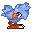 blue